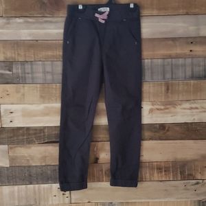 H&M girl pants size 7-8Y dark grey